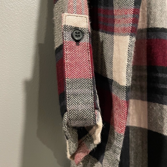 Warehouse One Plaid Cardigan - Picture 4 of 5